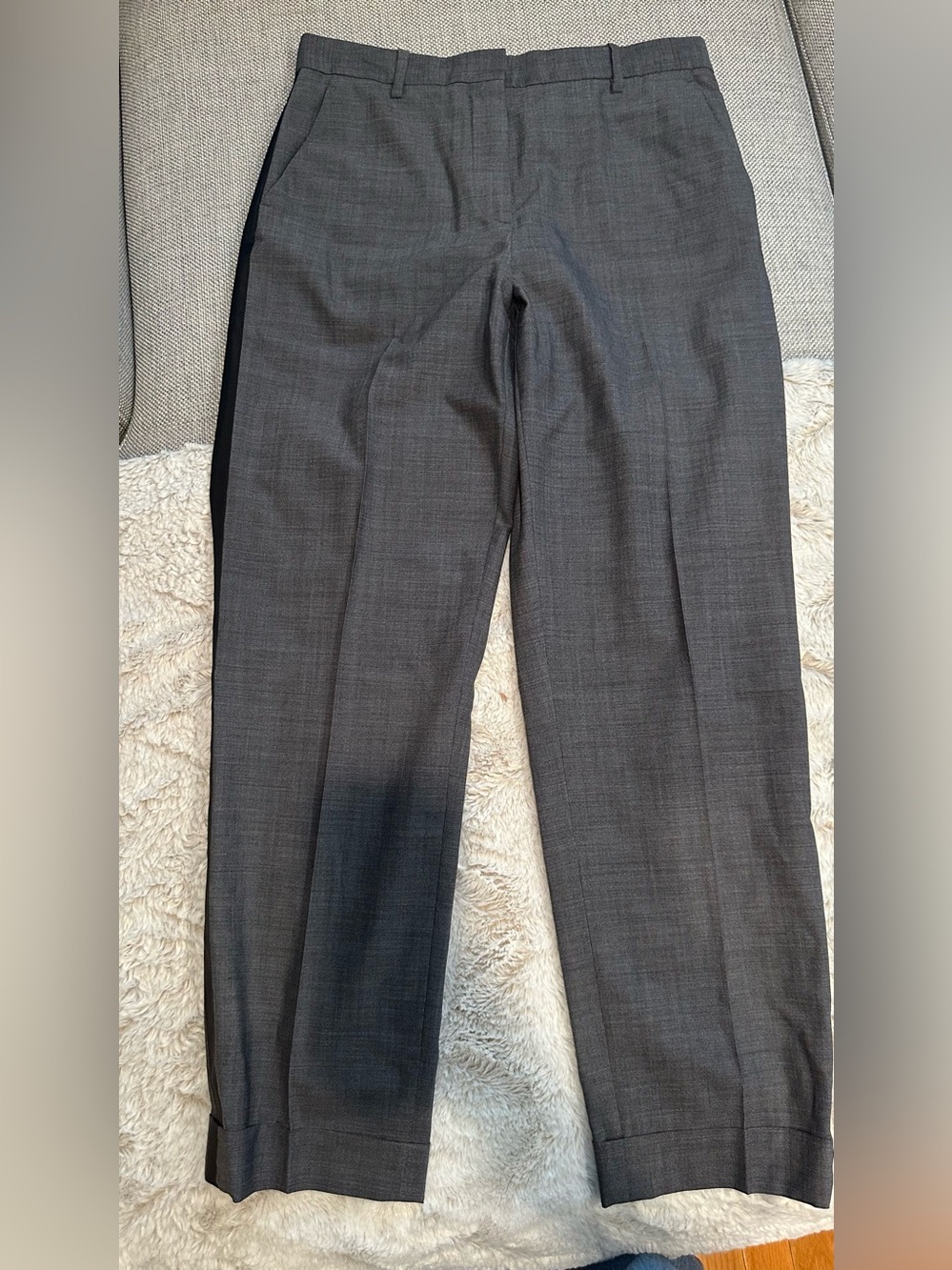 rag & bone Gray Tailored Dress Pants